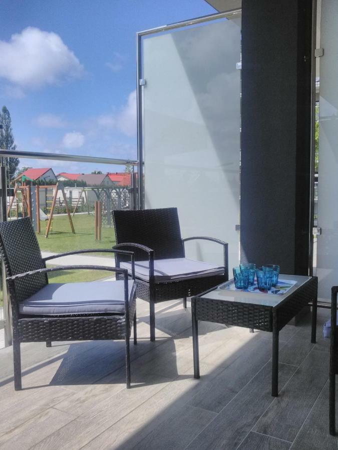 Apartament Niebieski W Kompleksie 5 Morz 시아노제티 외부 사진